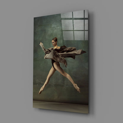 Ballerina Glass Wall Art