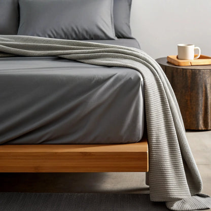 Copper-Infused Bamboo Sheets & Bedding for Cooling, Cleaner Sleep