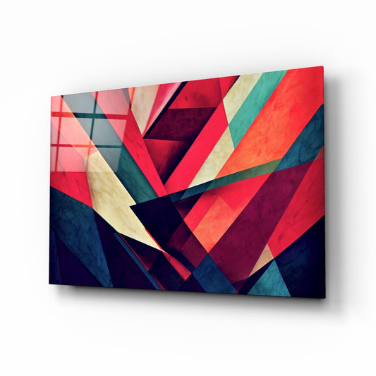 Corners Glass Wall Art  || Designers Collection