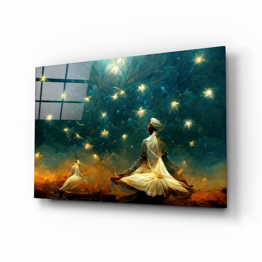 Mysticism Glass Wall Art  || Designer Collection