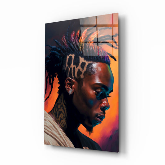 Roy Woods Glass Wall Art  || Designer Collection