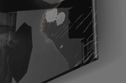 3 Wise Monkeys Glass Wall Art  || Designer Collection