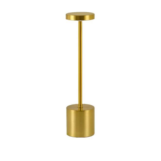 Modern Metallic Table Lamp | Sleek Design with Wireless Convenience 7