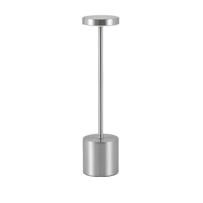 Modern Metallic Table Lamp | Sleek Design with Wireless Convenience 9