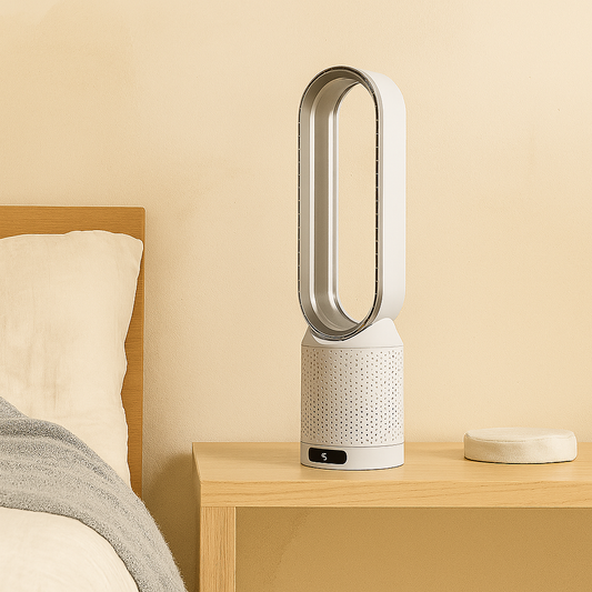 Portable Air Cooler | Sleek Desktop Cooling for Productivity - View 1