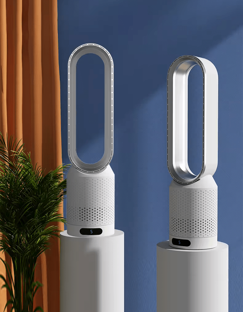 Portable Air Cooler | Sleek Desktop Cooling for Productivity - View 6