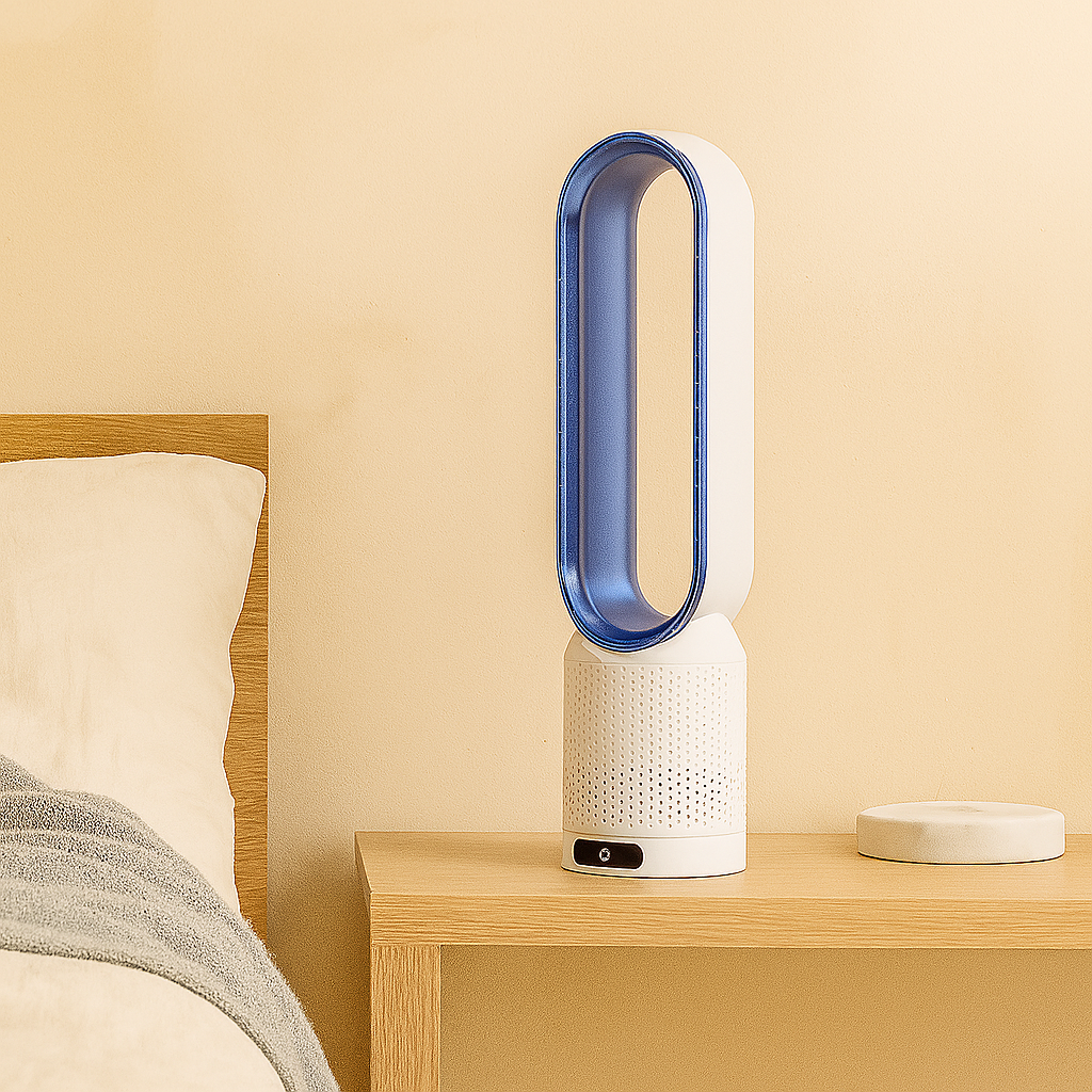 Portable Air Cooler | Sleek Desktop Cooling for Productivity - View 10